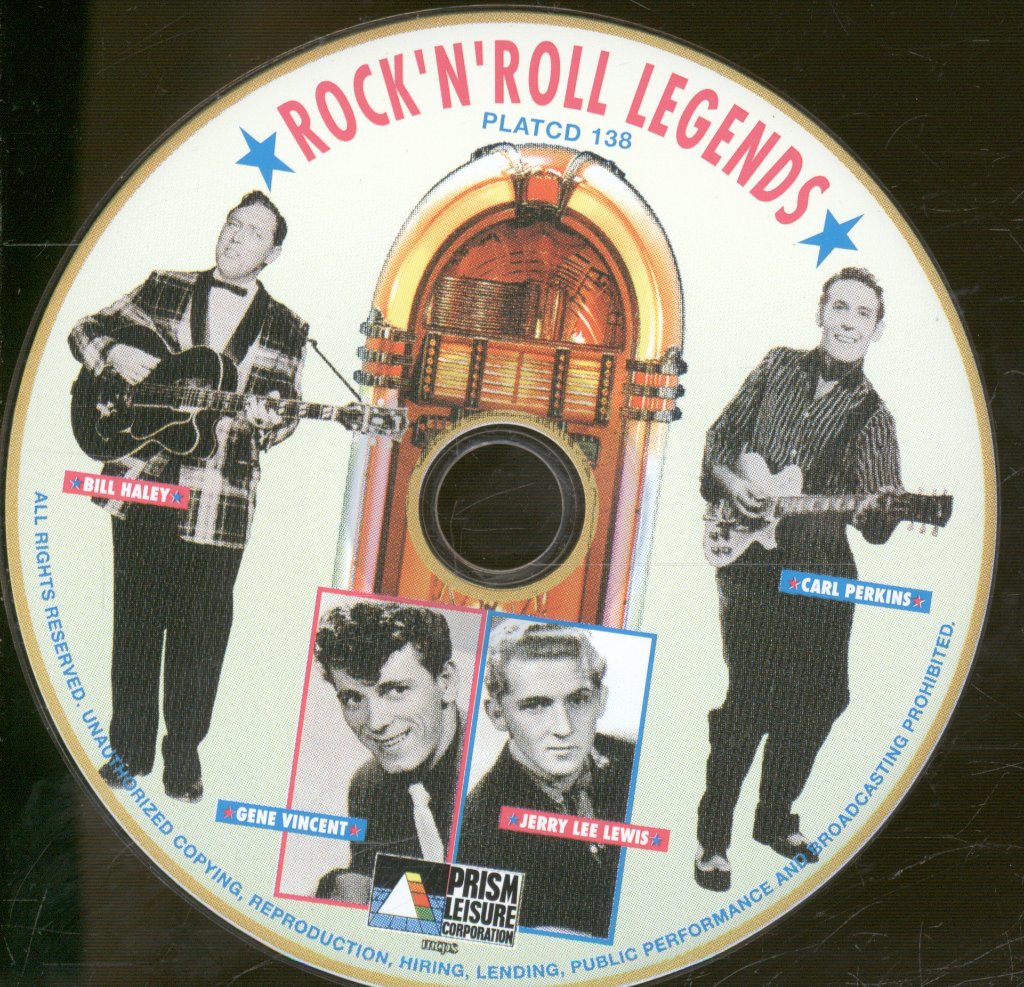 Bill Haley, Jerry Lee Lewis, Gene Vincent, Carl Perkins - Rock 'N' Roll Legends - The Best Of Bill Haley * Jerry Lee Lewis * Gene Vincent * Carl Perkins - Cd