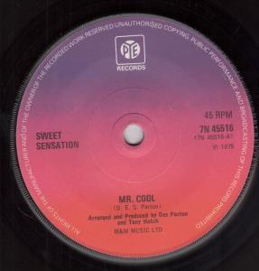 Sweet Sensation - Mr Cool - 7 Inch