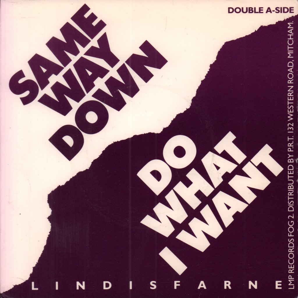 Lindisfarne - Same Way Down - 7 Inch