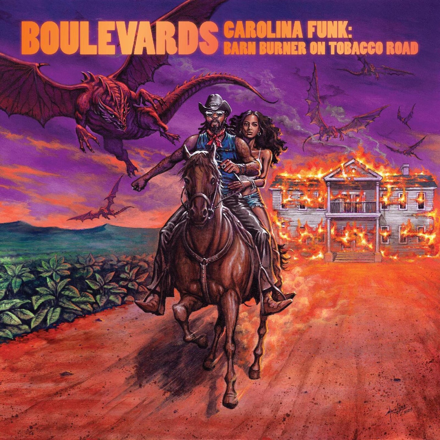 Boulevards - Carolina Funk Barn Burner On - Cd