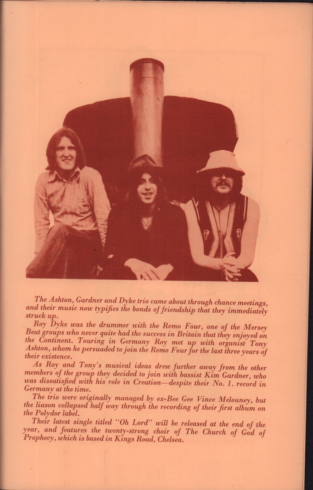 delaney and bonnie / eric clapton / p.p. arnold / ashton gardner and dyke - british tour 1969 - Tour Programme