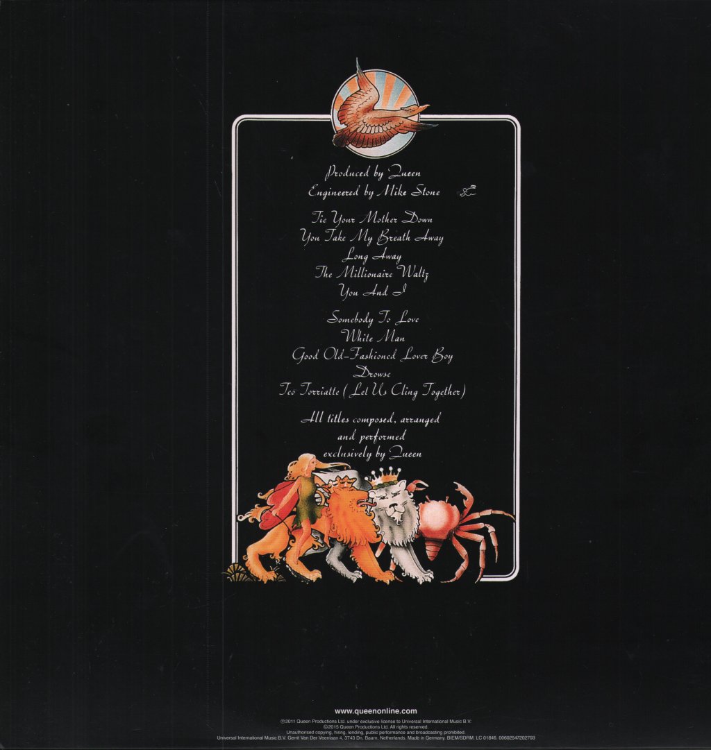 Queen - A Day At The Races - Lp