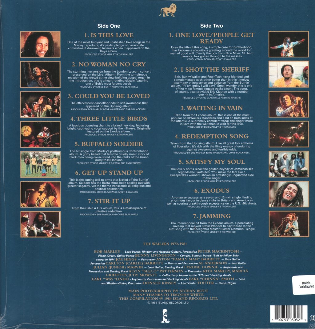 Bob Marley & The Wailers - Legend - The Best Of Bob Marley And The Wailers - Lp