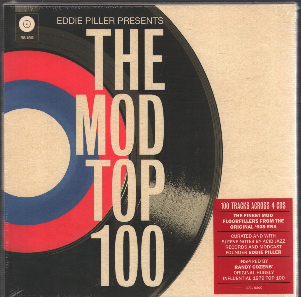 Eddie Piller presents - The Mod Top 100 - Cd Set