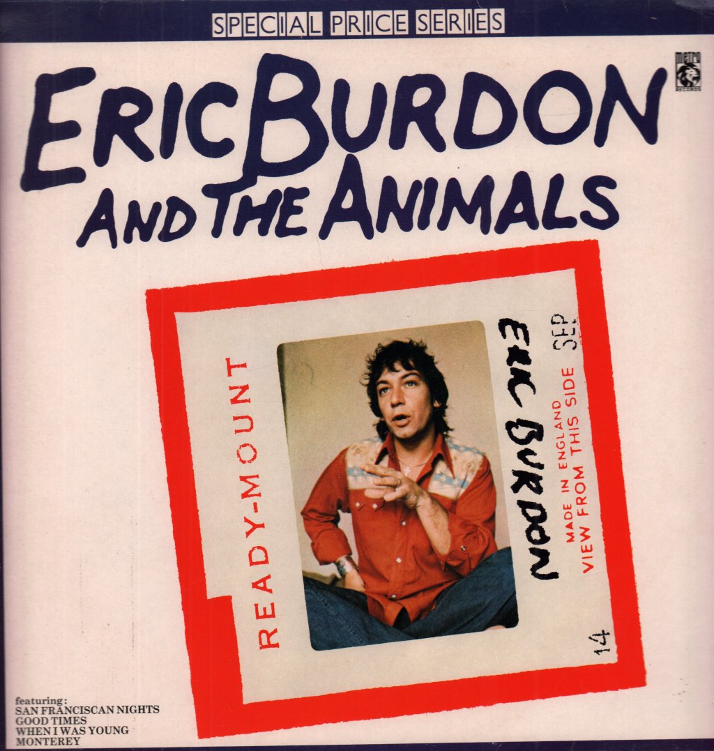 Eric Burdon And The Animals - Eric Burdon And The Animals - Lp