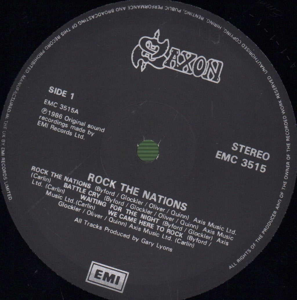 Saxon - Rock The Nations - Lp
