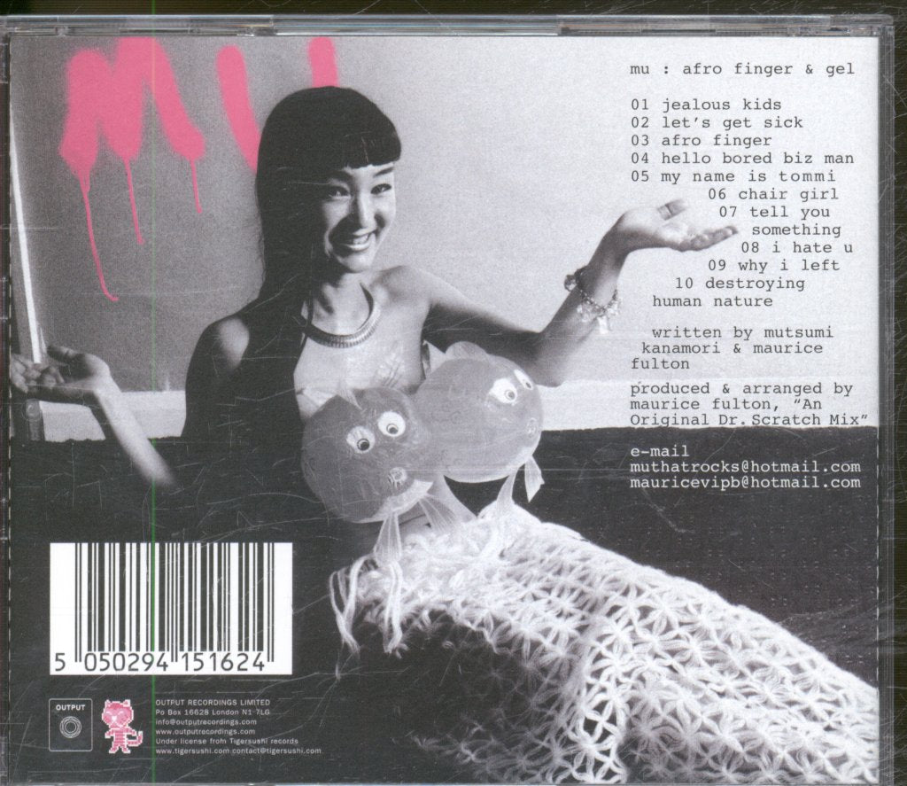 Mu - Afro Finger And Gel - Cd