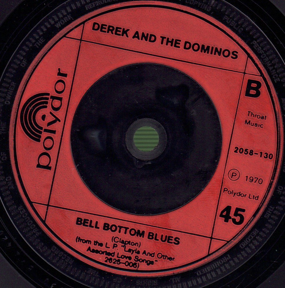 Derek And The Dominos - Layla - 7 Inch