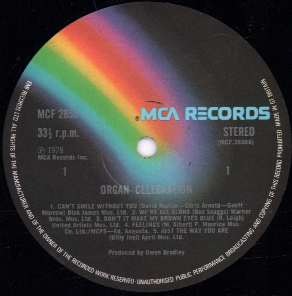 Lenny Dee - Organ Celebration - Lp