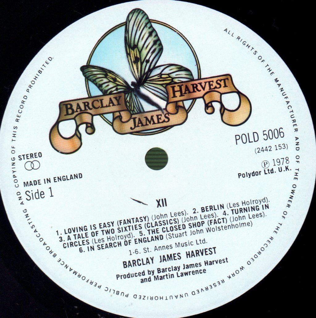 Barclay James Harvest - Xii - Lp