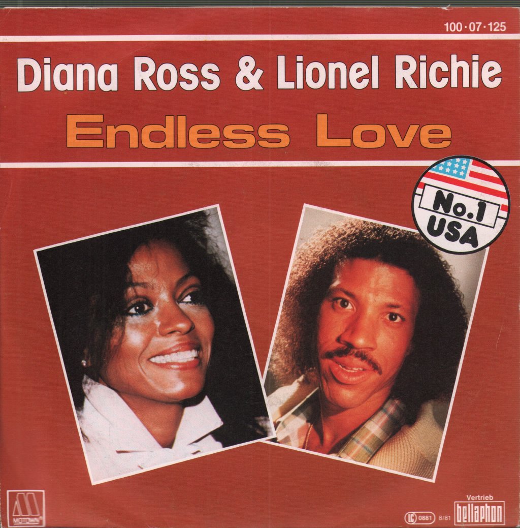 Diana Ross And Lionel Richie - Endless Love - 7 Inch