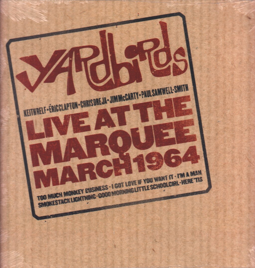 Yardbirds - Live at The Marquee, March 1964 - Lp