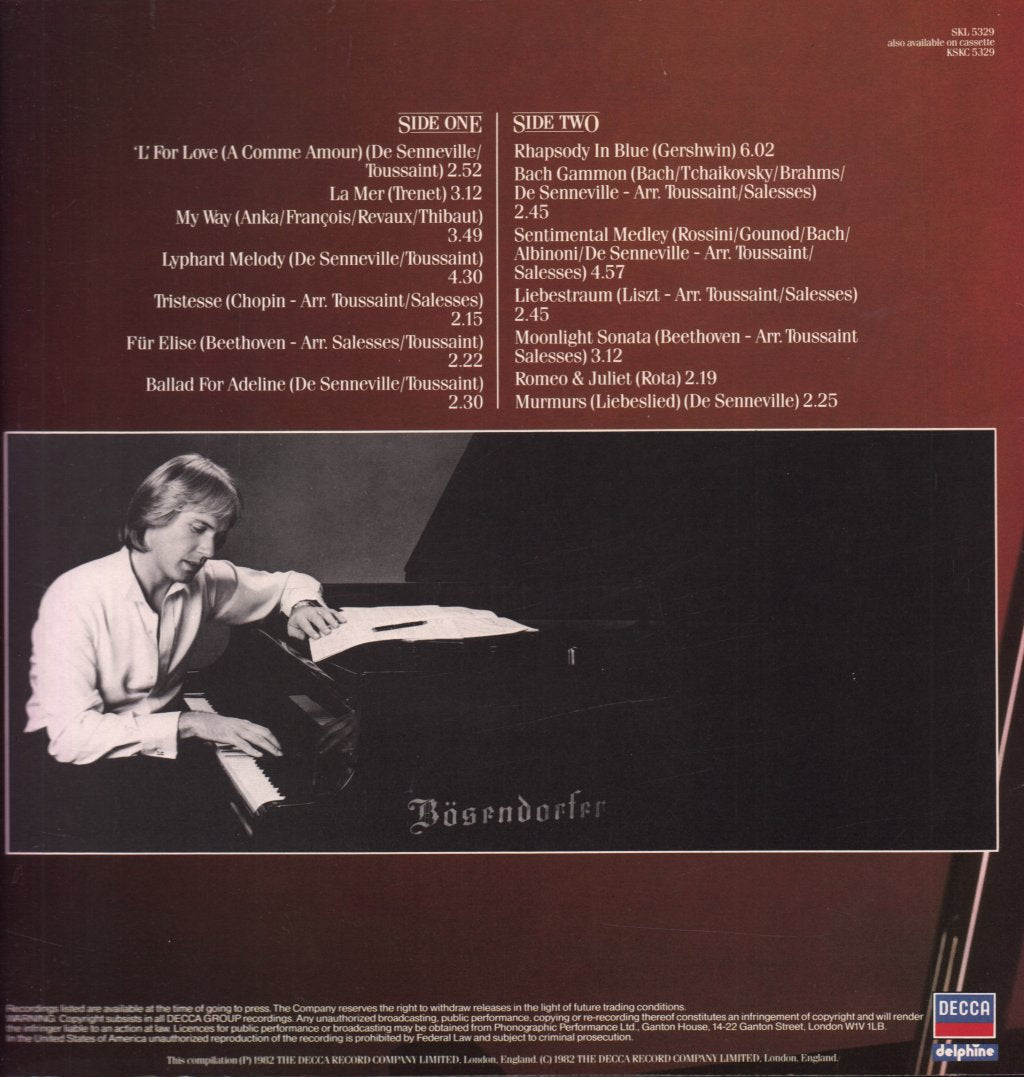 Richard Clayderman - Richard Clayderman - Lp