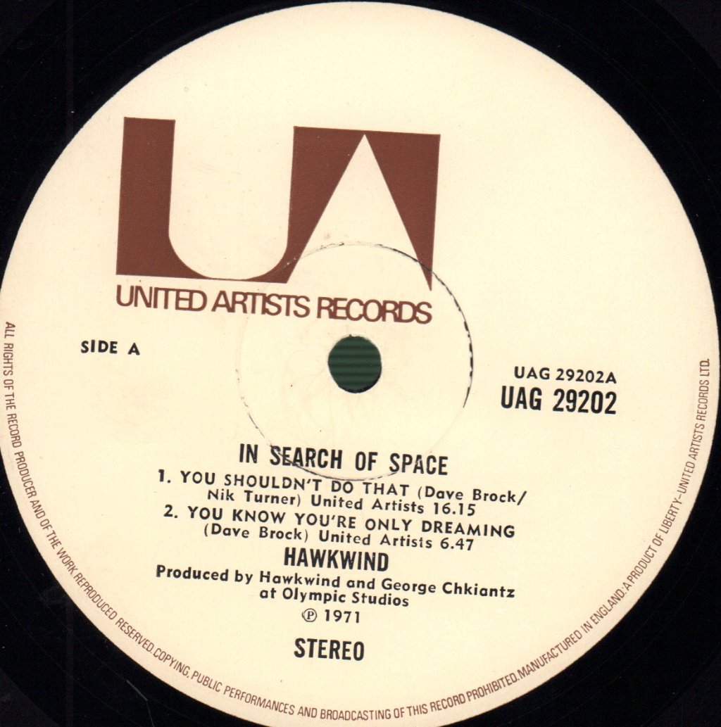 Hawkwind - In Search Of Space - Lp