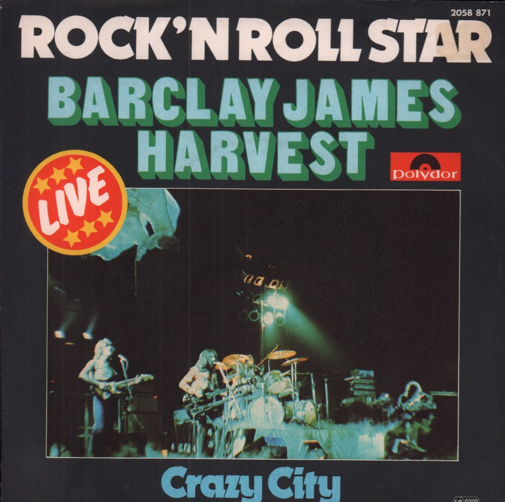 Barclay James Harvest - Rock N Roll Star - 7 Inch
