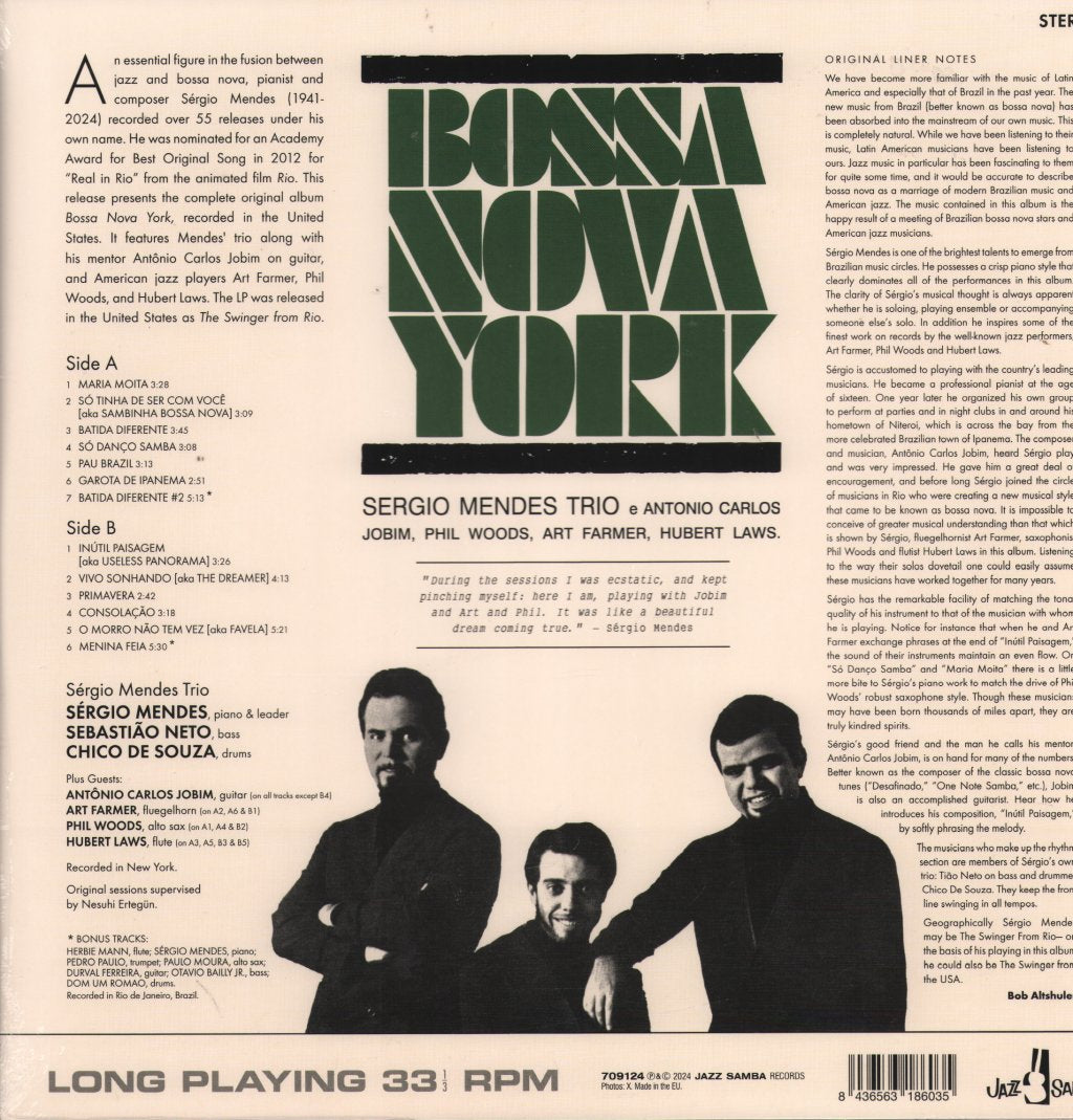 Sergio Mendes Trio - Bossa Nova York - Lp