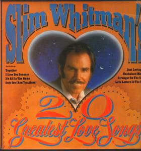 Slim Whitman - 20 Greatest Love Songs - Lp
