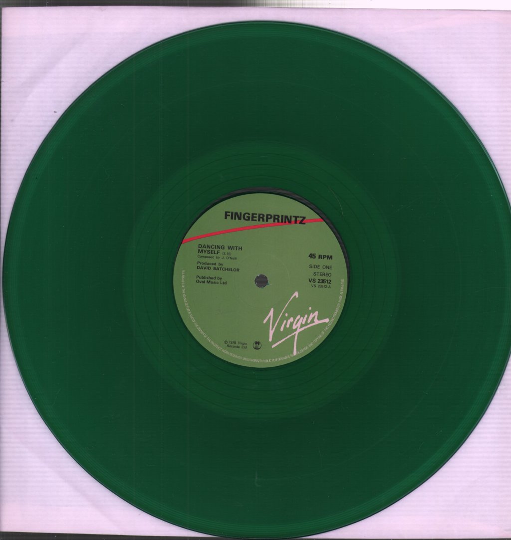 Fingerprintz - Dancing With Myself - 12 Inch