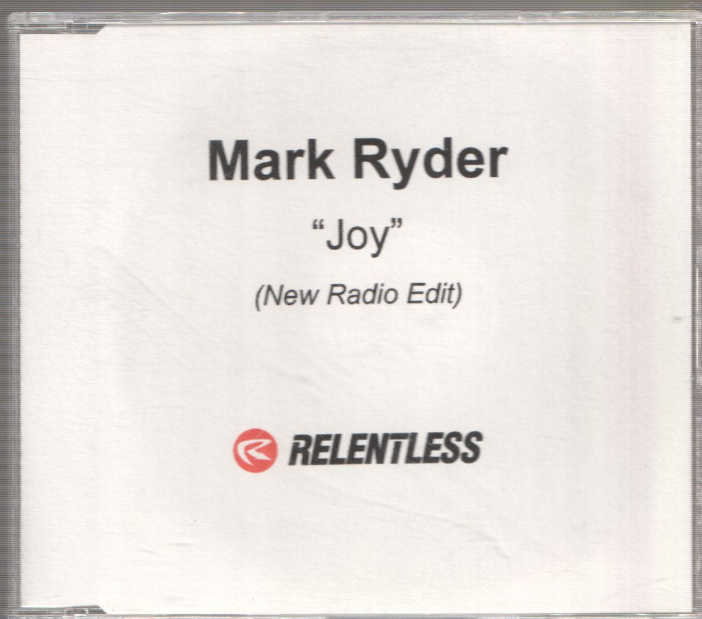 Mark Ryder - Joy - Cdr