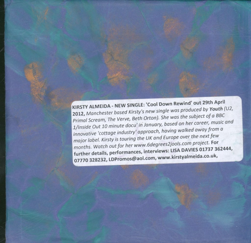 Kirsty Almeida - Cool Down Rewind - Cdr