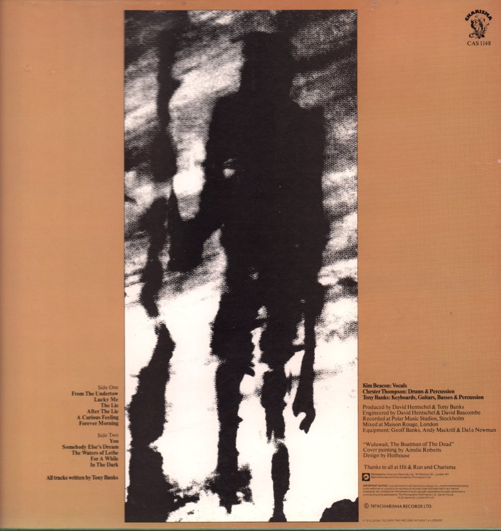 Tony Banks - A Curious Feeling - Lp