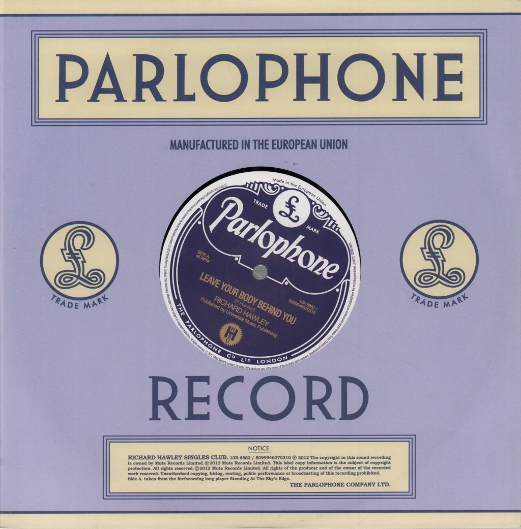 Richard Hawley - Leave Your Body Behind You - 10 Inch