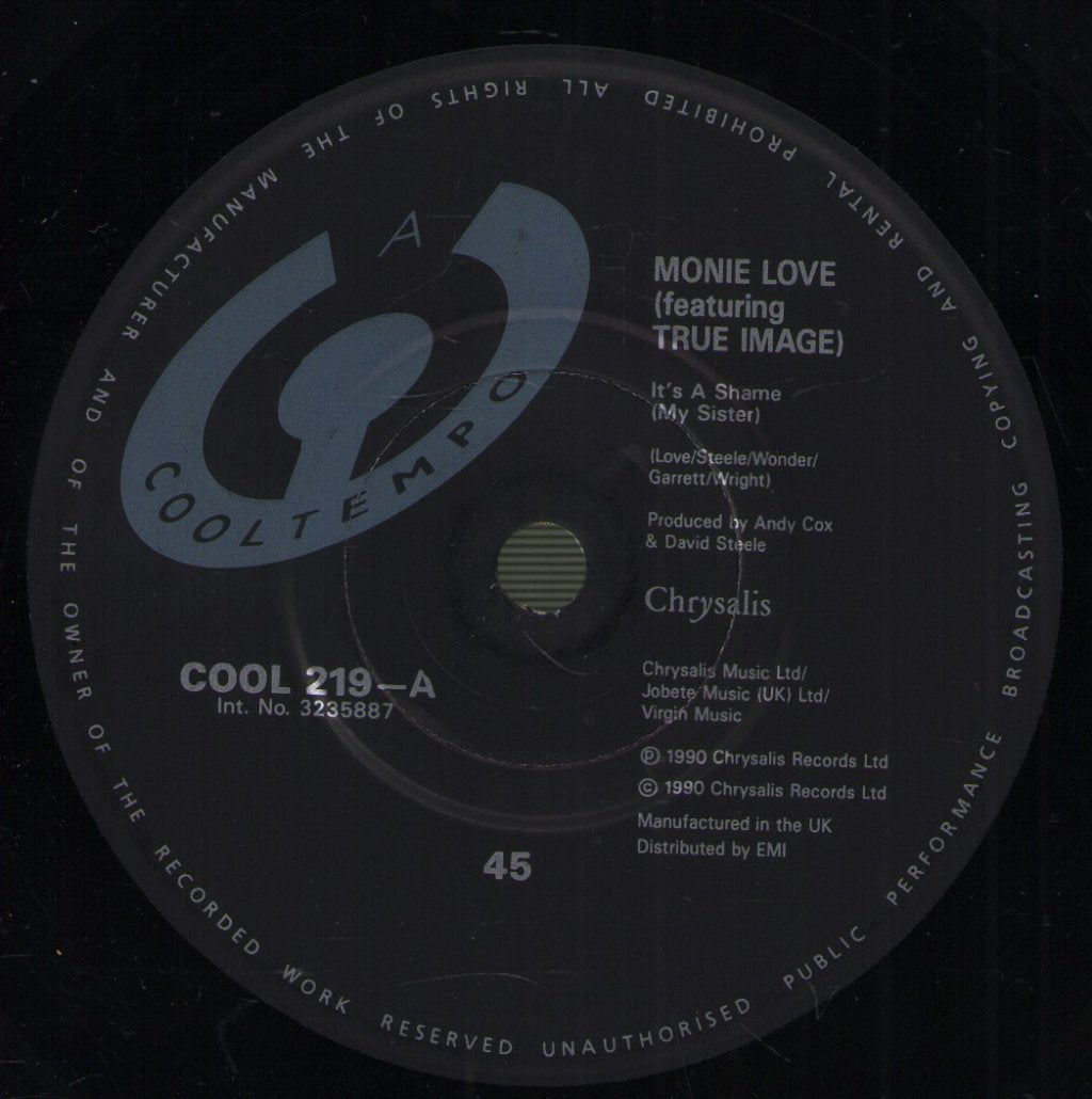 Monie Love - It's A Shame - 7 Inch
