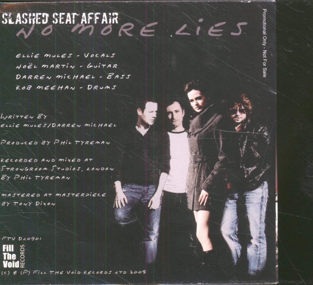 Slashed Seat Affair - No More Lies - Cd
