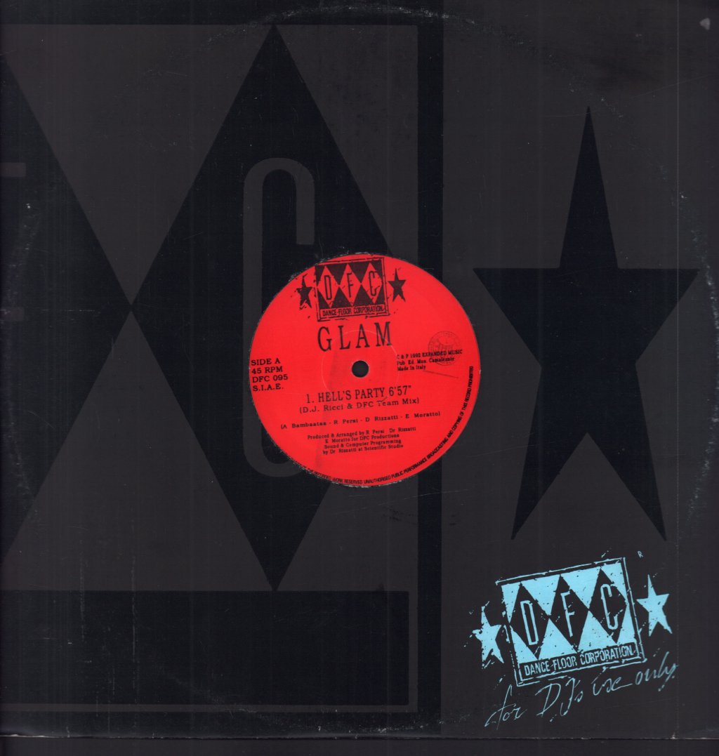 Glam - Hell's Party - 12 Inch