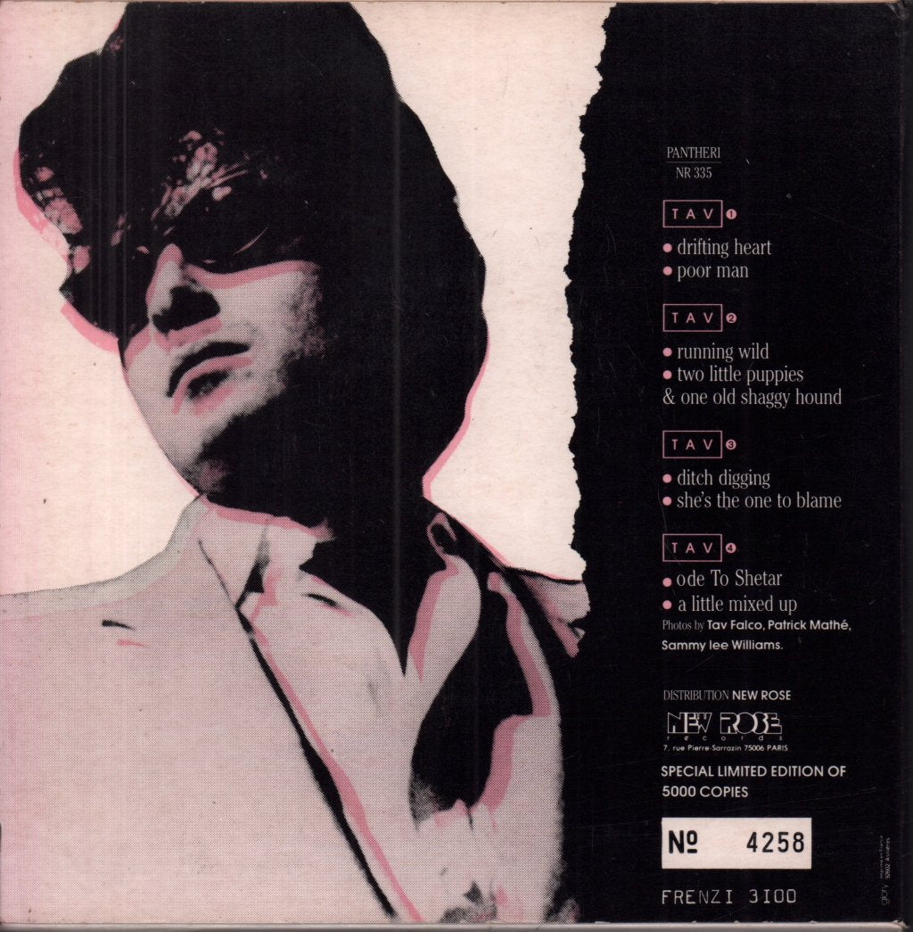 Tav Falco's Panther Burns - Tav Falco Panther Burns - 7 Inch Set