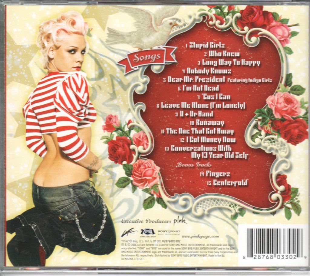 Pink - I'm Not Dead - Cd