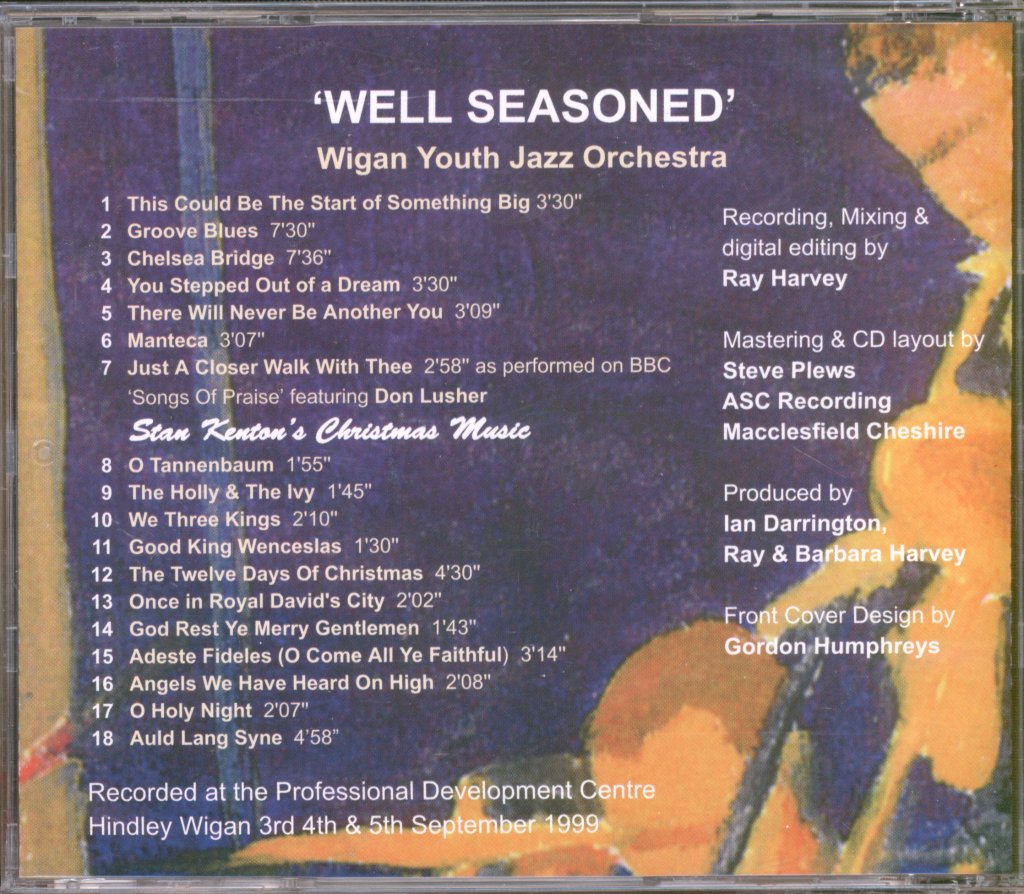 Wigan Youth Jazz Orchestra - Well Seasoned - Cd