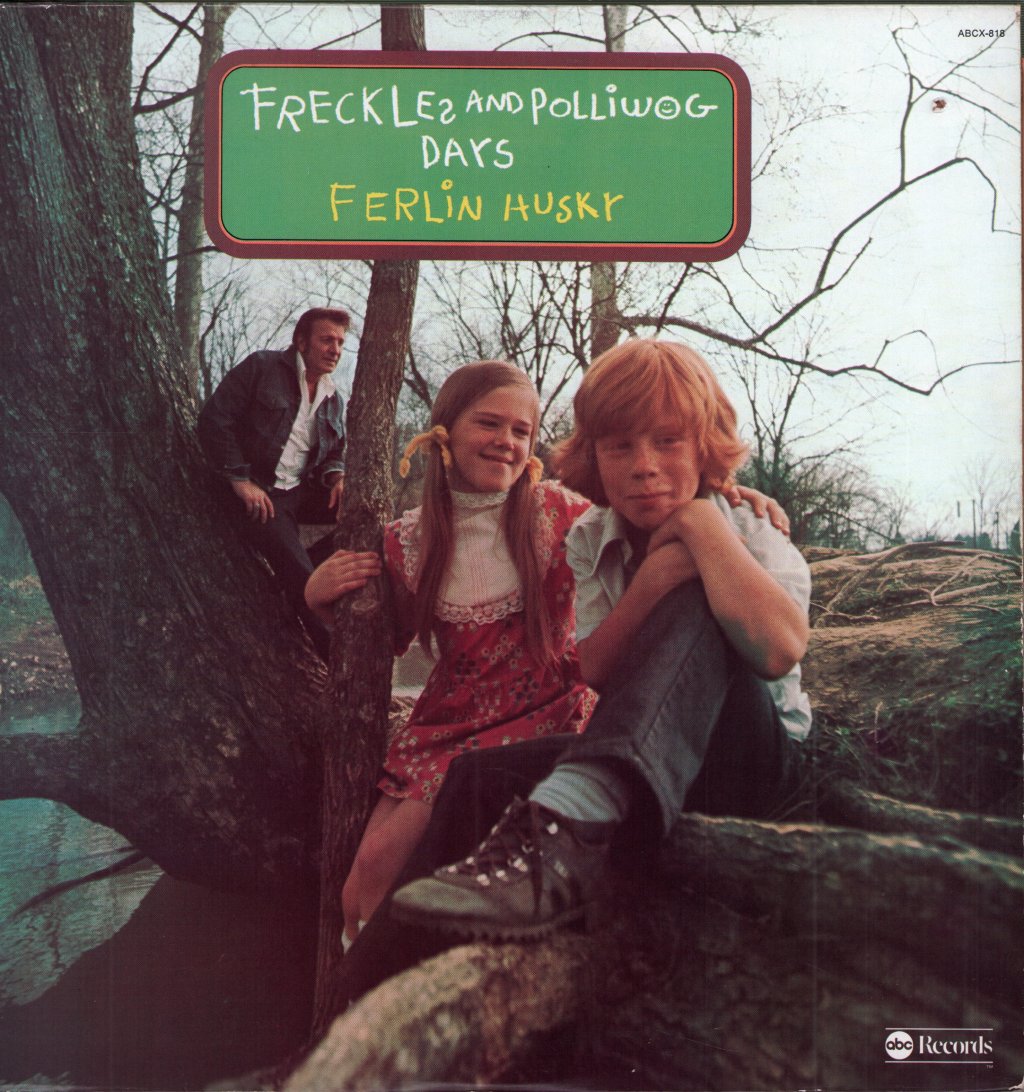 Ferlin Husky - Freckles And Polliwog Days - Lp