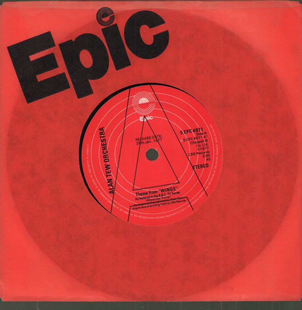 Alan Tew Orchestra - Don't Cry For Me Argentina - 7 Inch