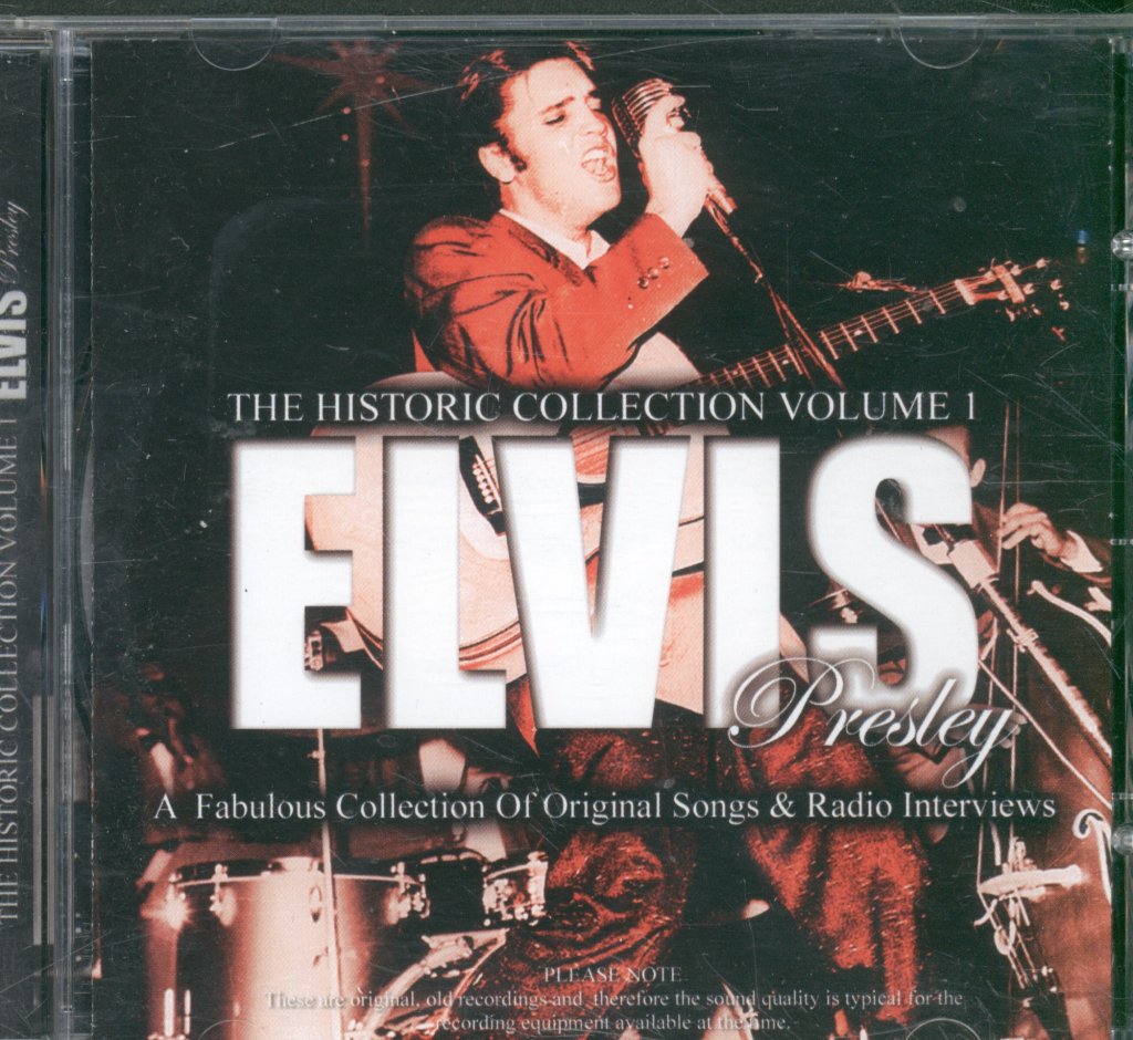 Elvis Presley - Historic Collection Volume 1 - Cd