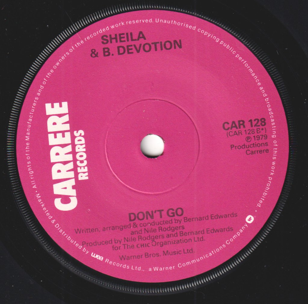 Sheila B.Devotion - Spacer - 7 Inch
