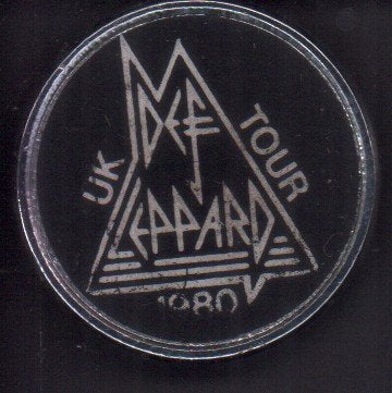 Def Leppard - uk tour 1980 - Badge