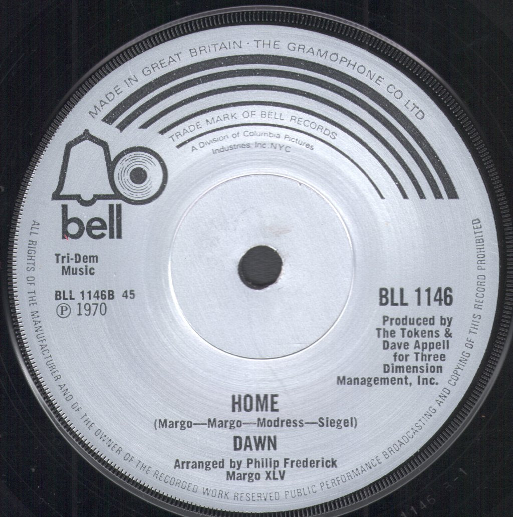 Dawn (70'S Artist) - Knock Three Times - 7 Inch