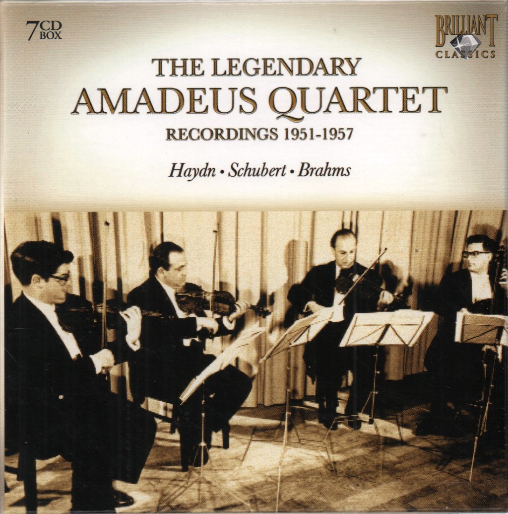 Legendary Amadeus Quartet - Recordings 1951-1957 - Cd Set