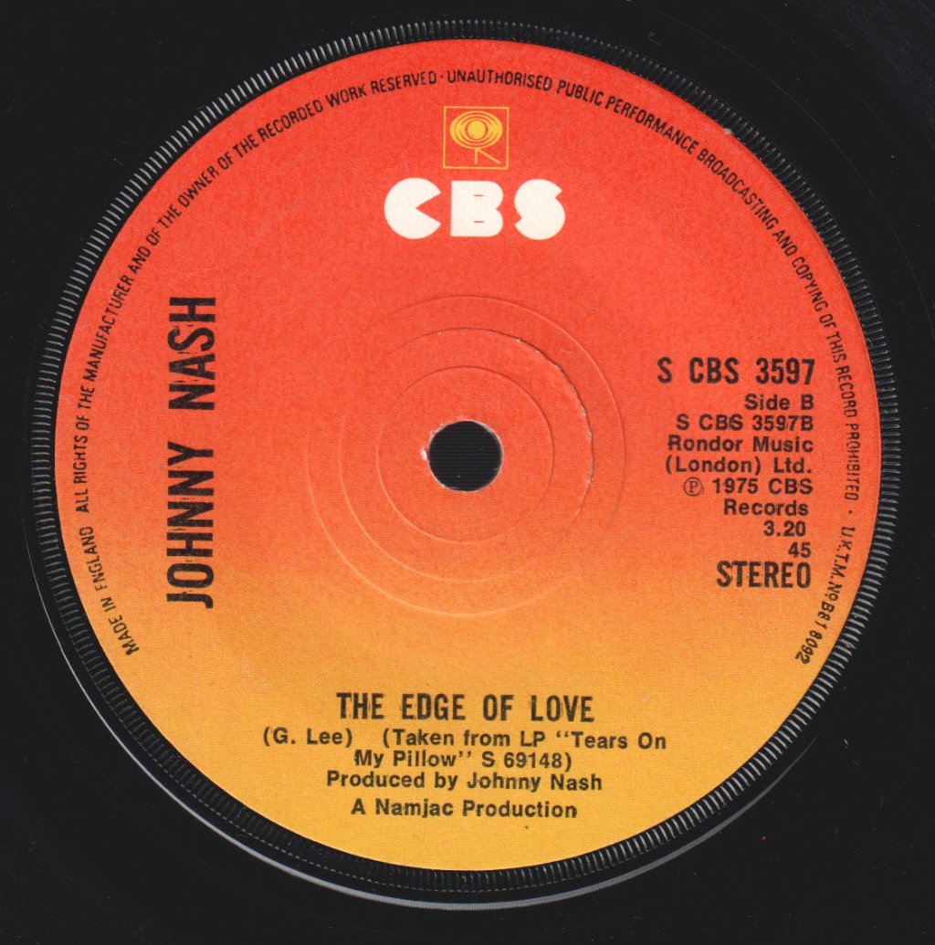 Johnny Nash - Let's Be Friends - 7 Inch