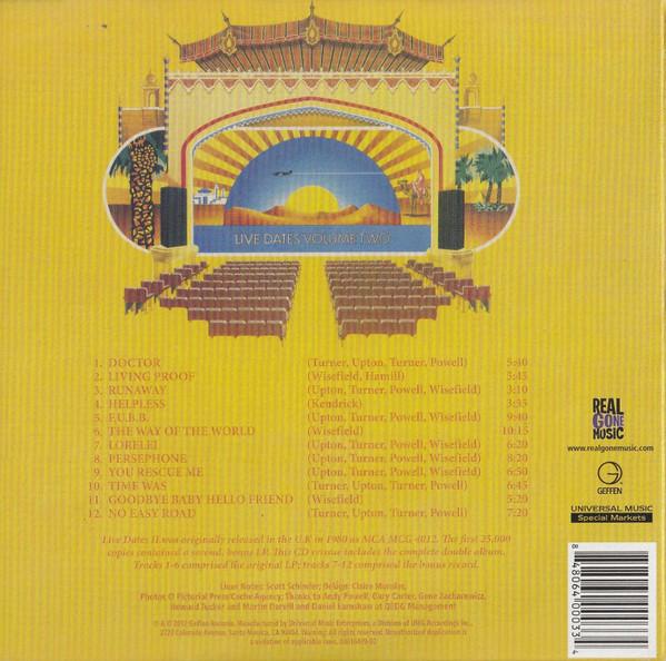 Wishbone Ash - Live Dates Volume Two - Cd