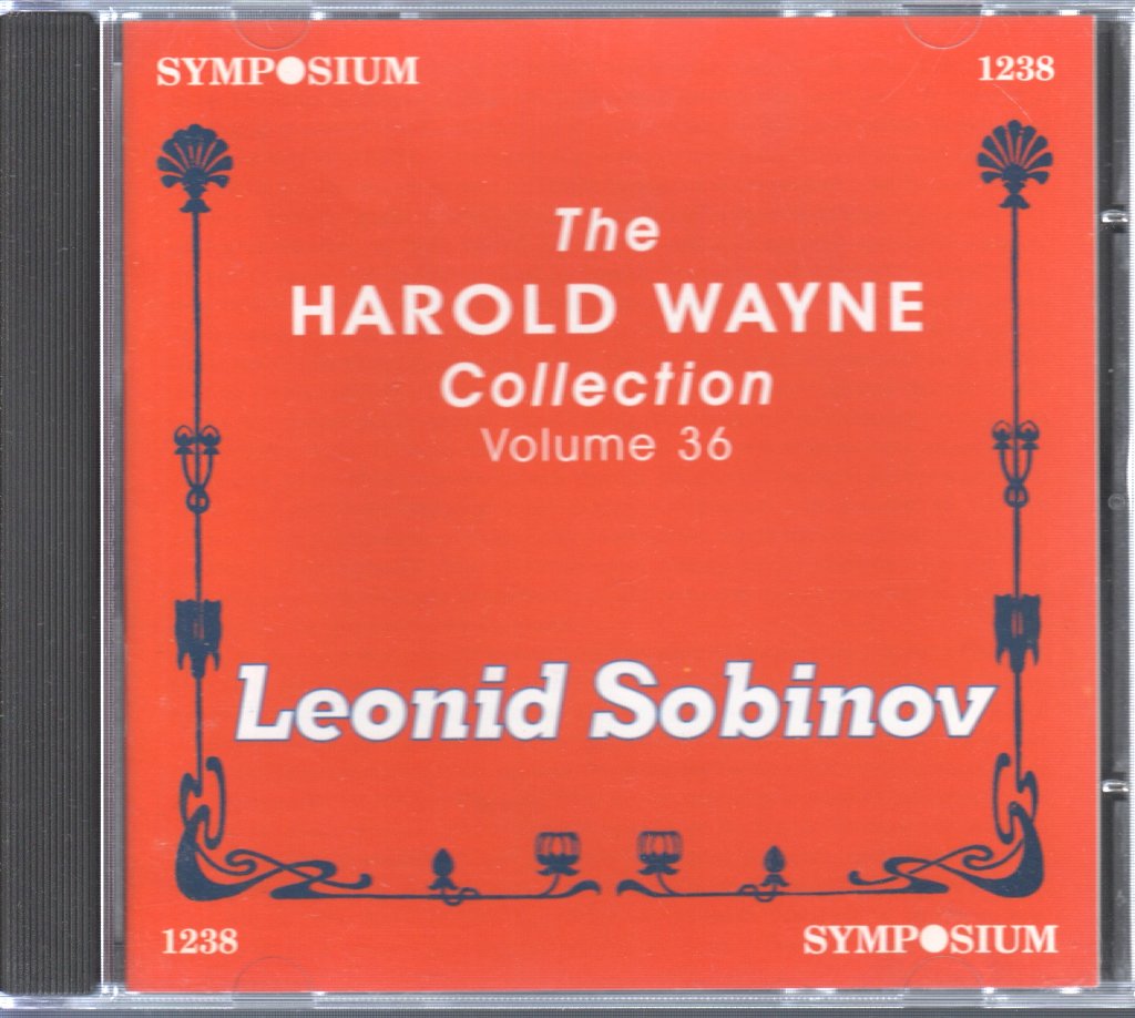 leonid sobinov - Harold Wayne Collection Volume 36 - Cd