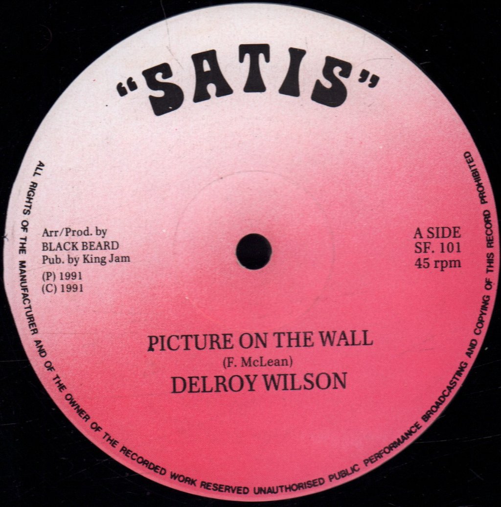 Delroy Wilson - Picture On The Wall - 12 Inch