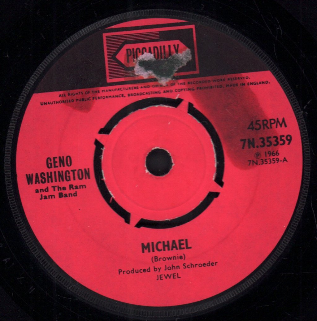 Geno Washington - Michael - 7 Inch