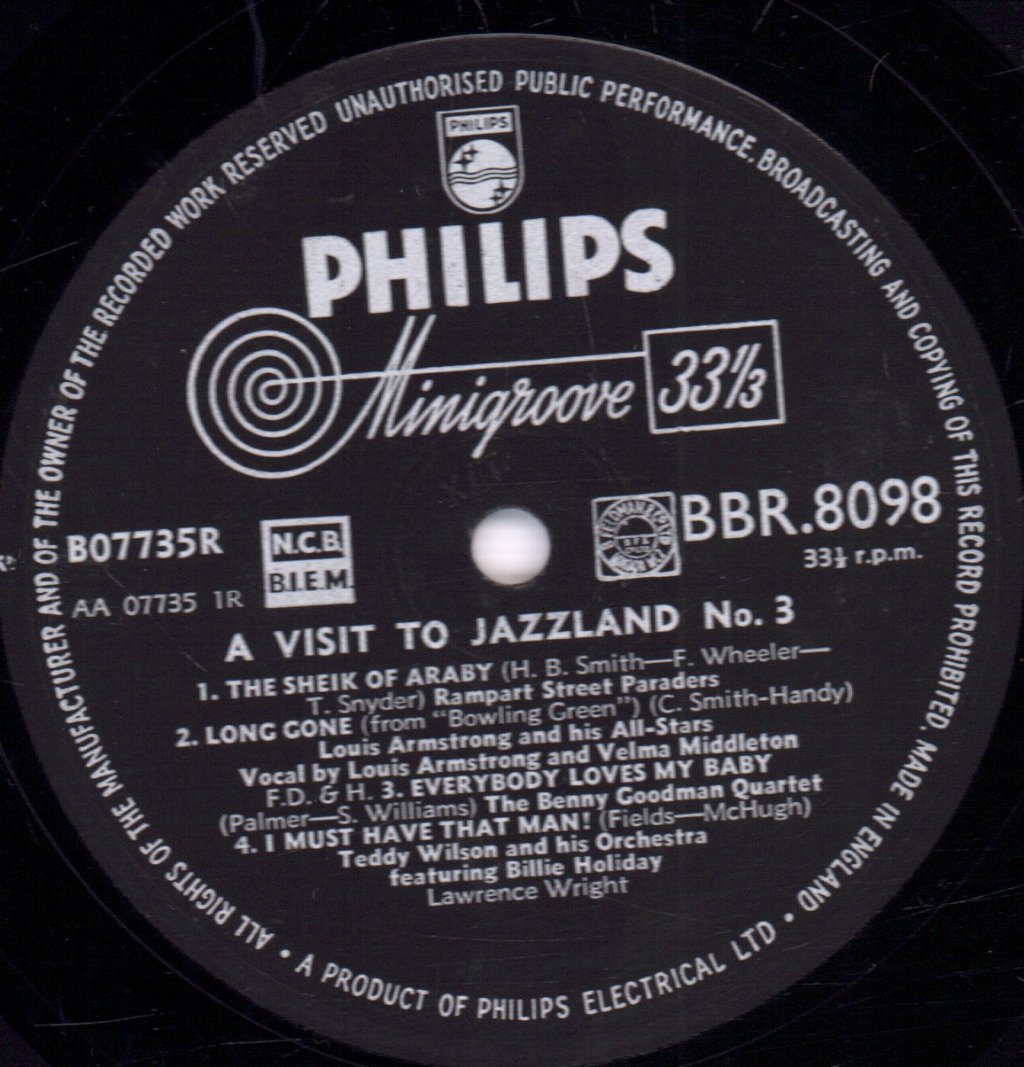 Various Artists - A Visit To Jazzland No. 3 - Lp