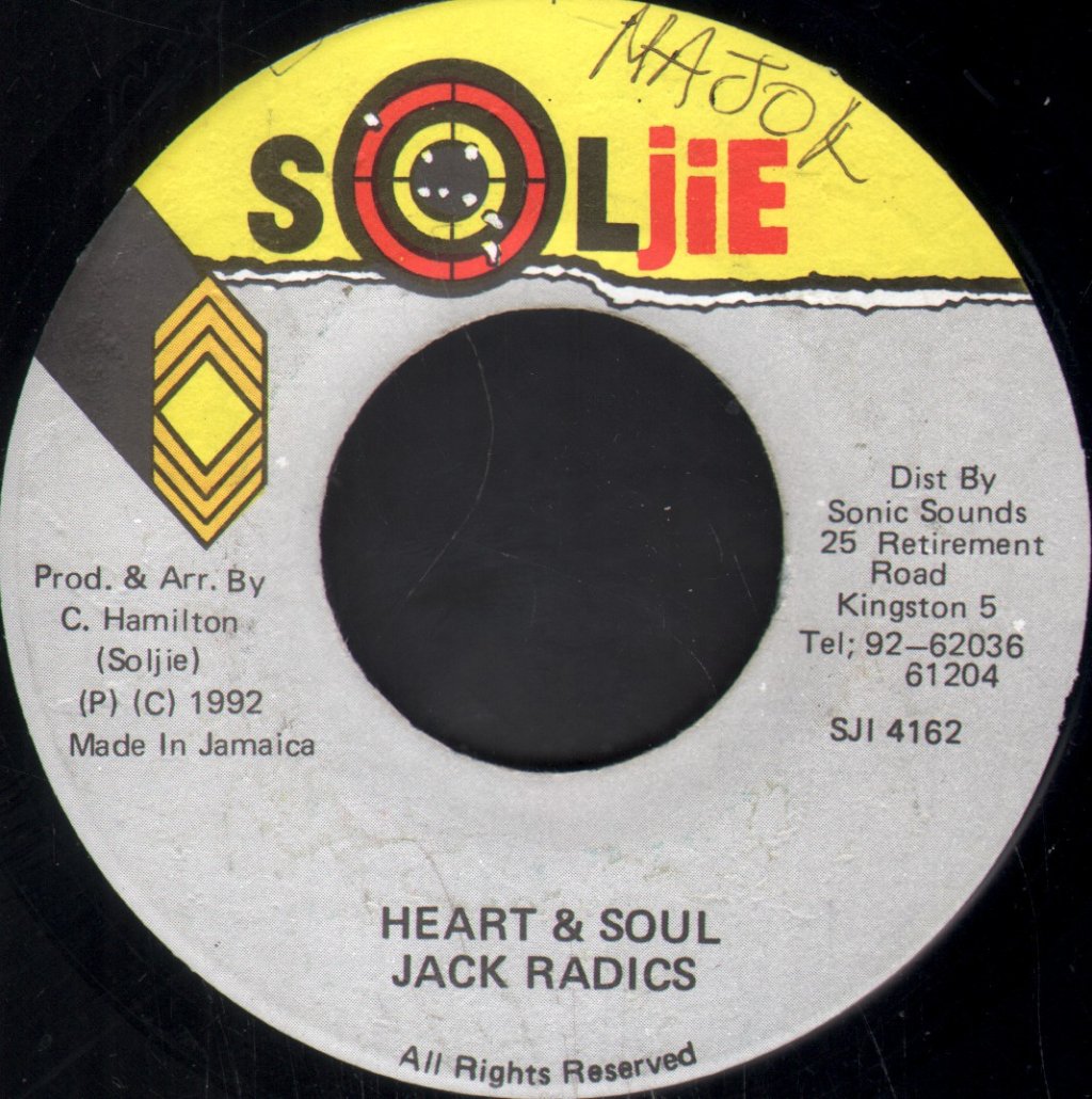 Jack Radics - Heart & Soul - 7 Inch
