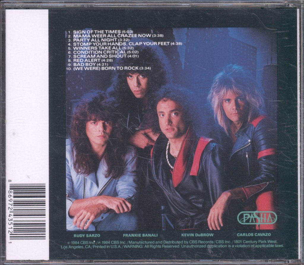 Quiet Riot - Condition Critical - Cd