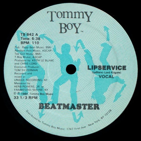Beatmaster - Lipservice - 12 Inch