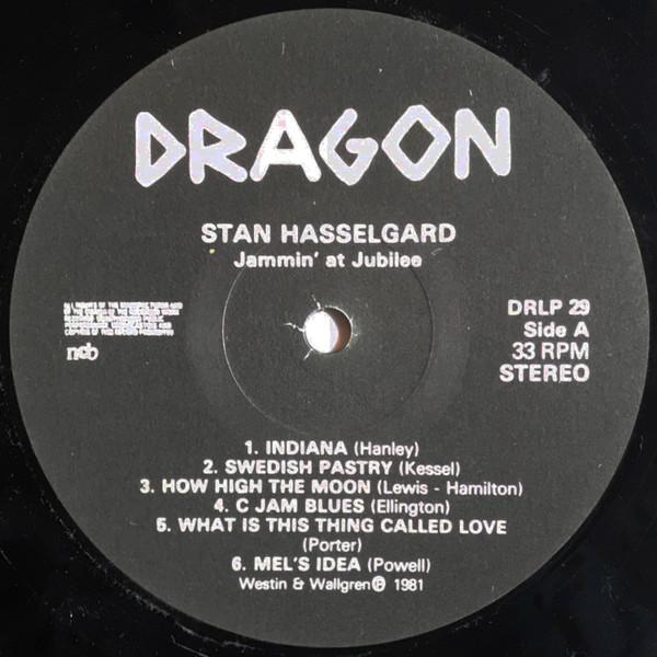Stan Hasselgard - Jammin' At Jubilee - Lp