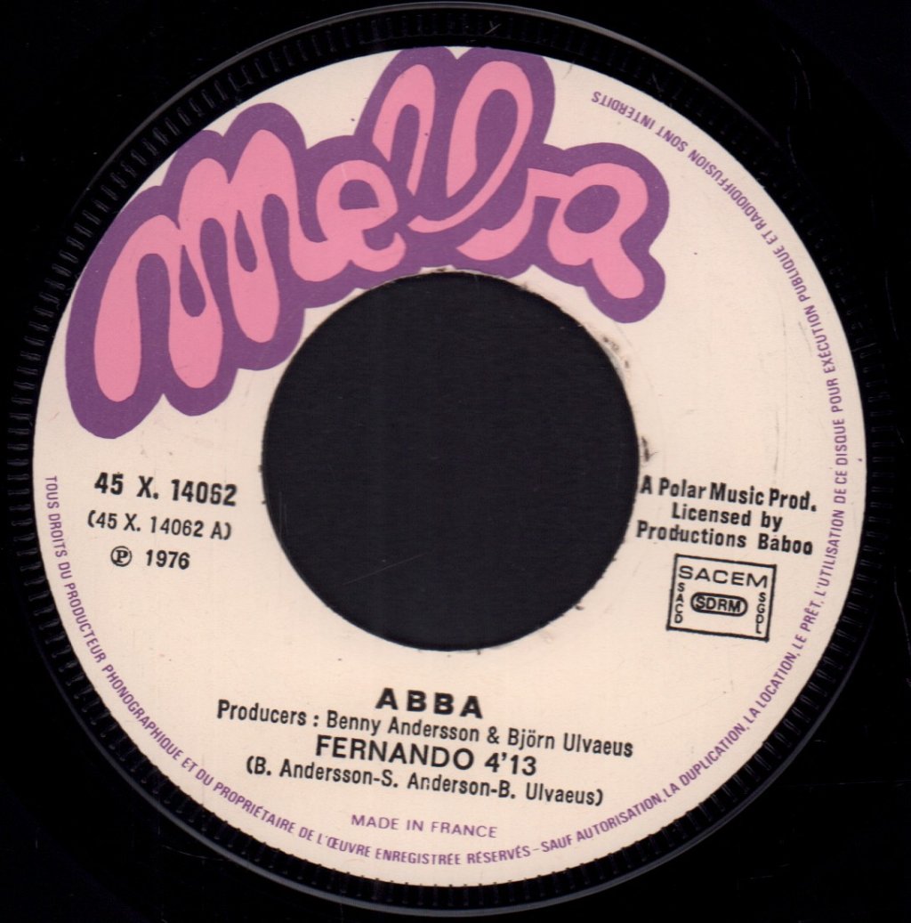 ABBA - Fernando - 7 Inch